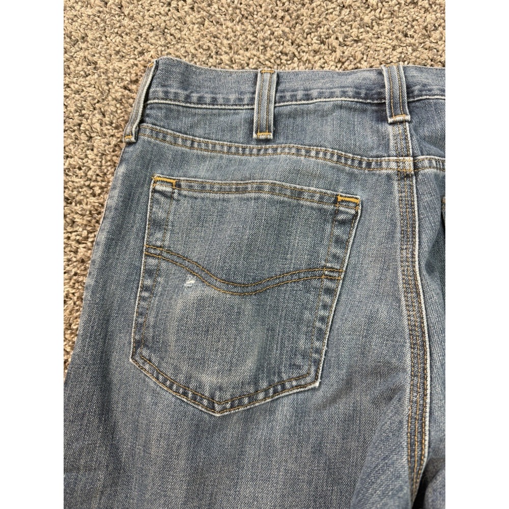 Carhartt Men's Holter Relaxed Fit Jeans Size 34x30 Blue Workwear - Picture 4 of 12